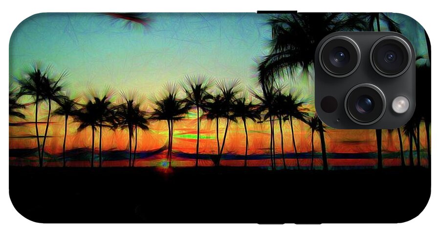 Sunset From The Car - Phone Case
