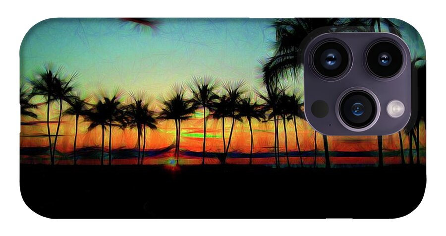 Sunset From The Car - Phone Case