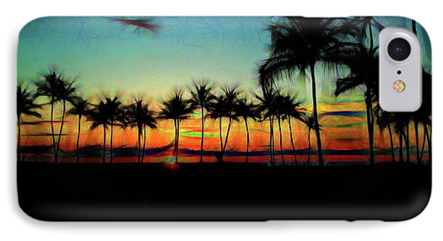 Sunset From The Car - Phone Case