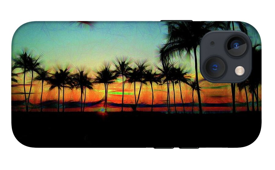 Sunset From The Car - Phone Case