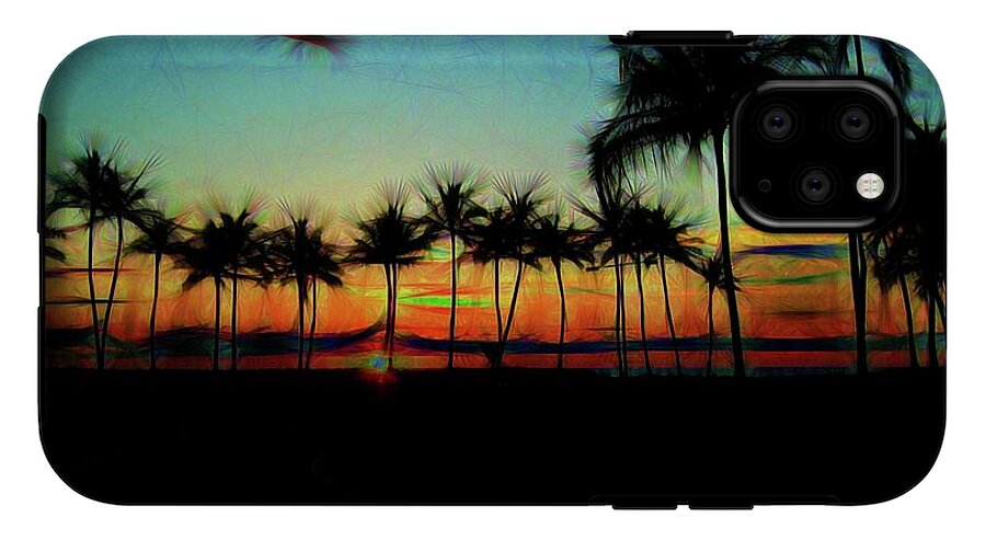 Sunset From The Car - Phone Case