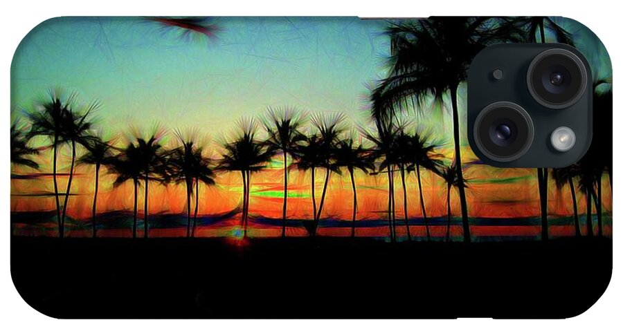 Sunset From The Car - Phone Case