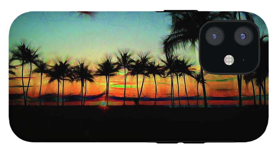 Sunset From The Car - Phone Case