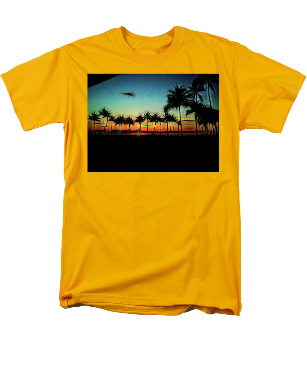 Sunset From The Car - Men's T-Shirt (Regular Fit)