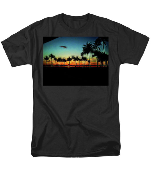 Sunset From The Car - Men's T-Shirt (Regular Fit)