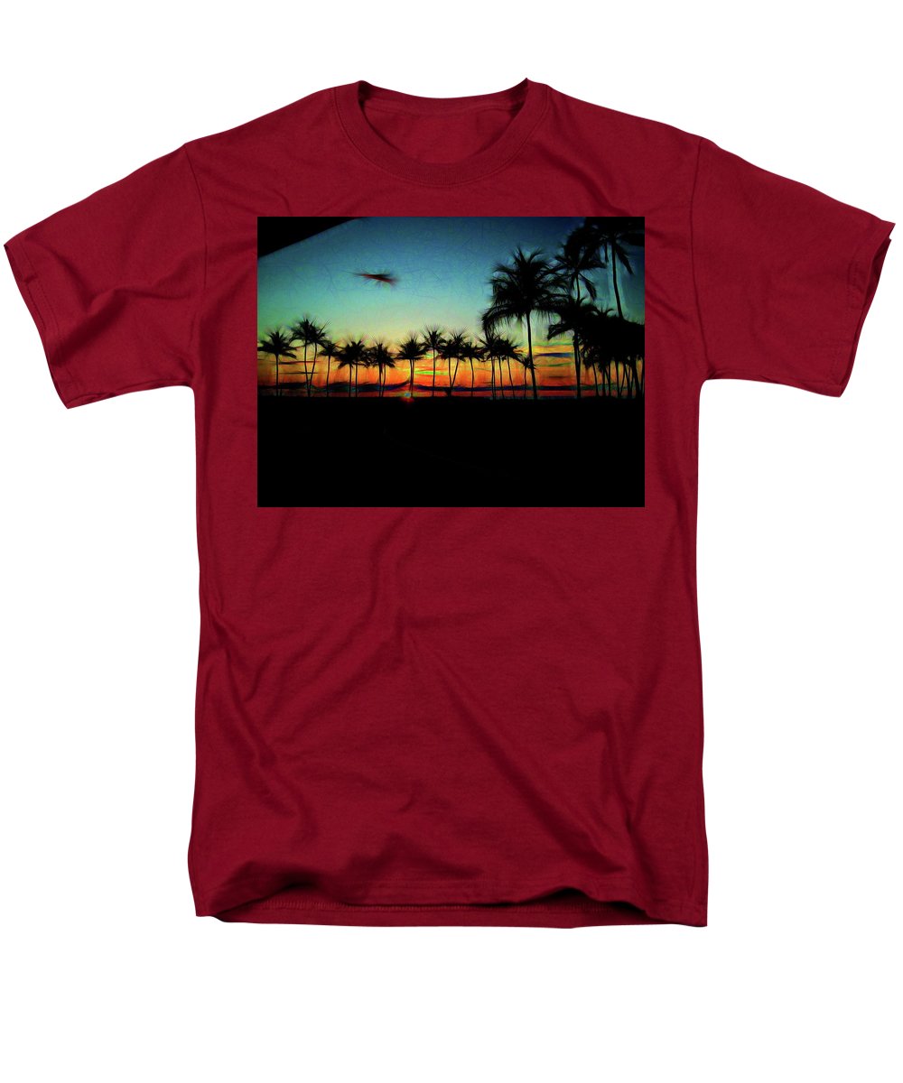 Sunset From The Car - Men's T-Shirt (Regular Fit)