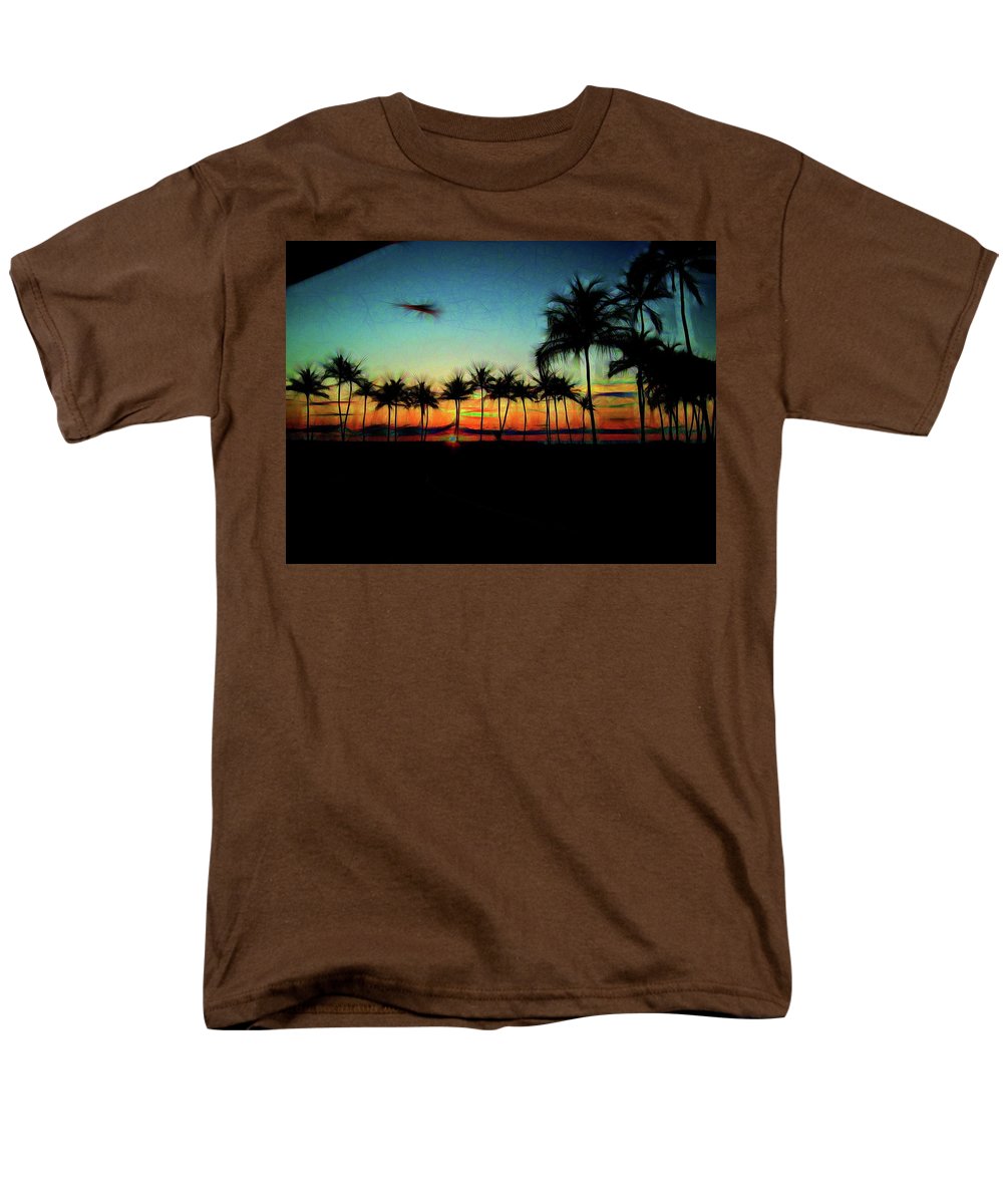 Sunset From The Car - Men's T-Shirt (Regular Fit)