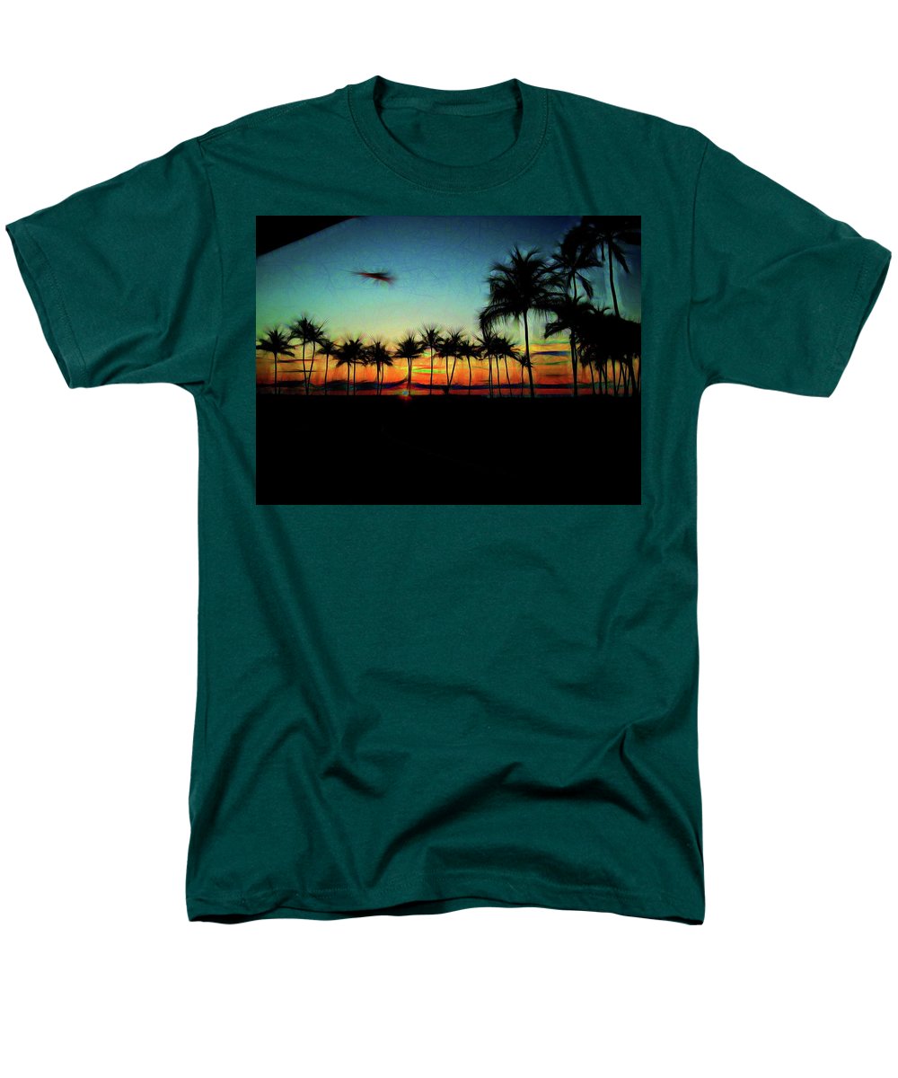 Sunset From The Car - Men's T-Shirt (Regular Fit)