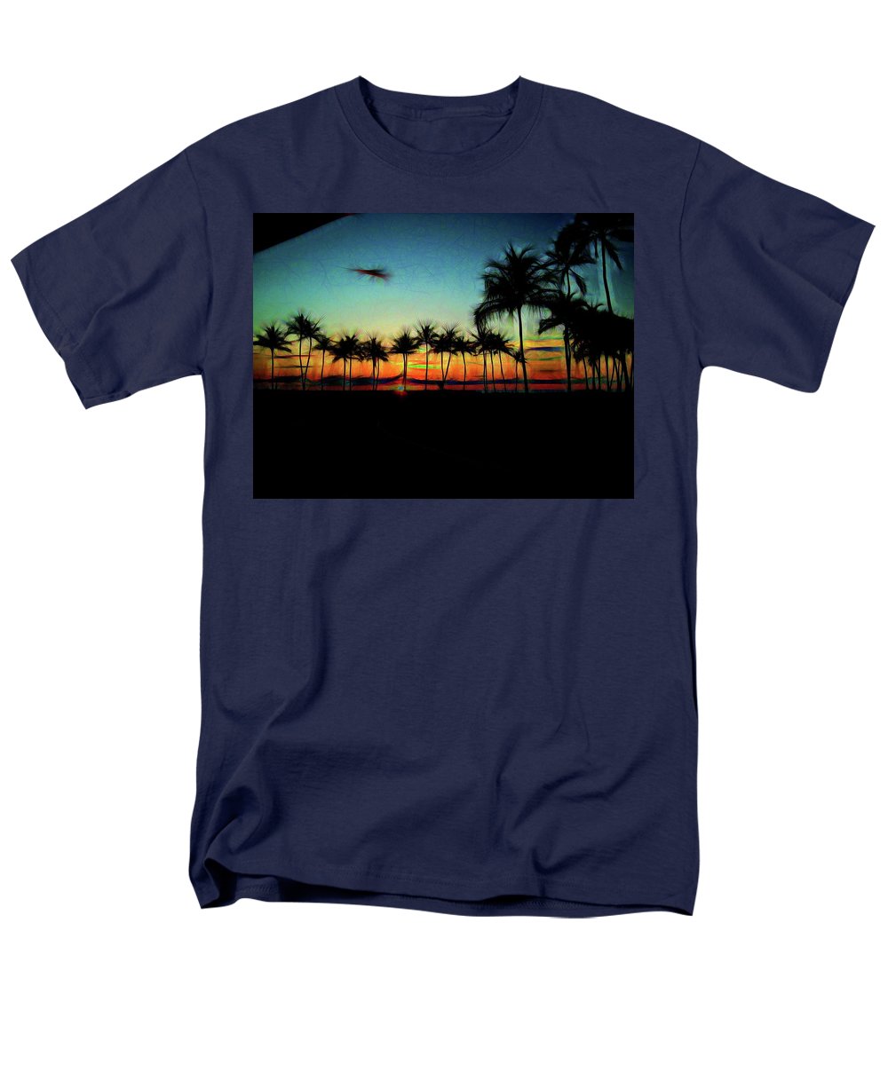 Sunset From The Car - Men's T-Shirt (Regular Fit)