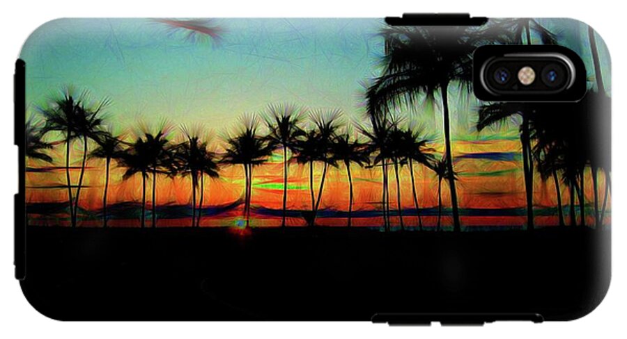 Sunset From The Car - Phone Case
