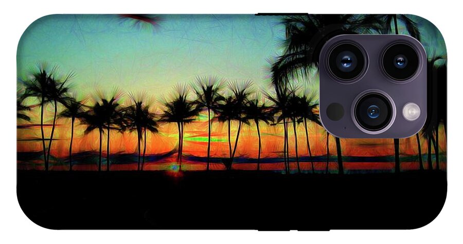 Sunset From The Car - Phone Case