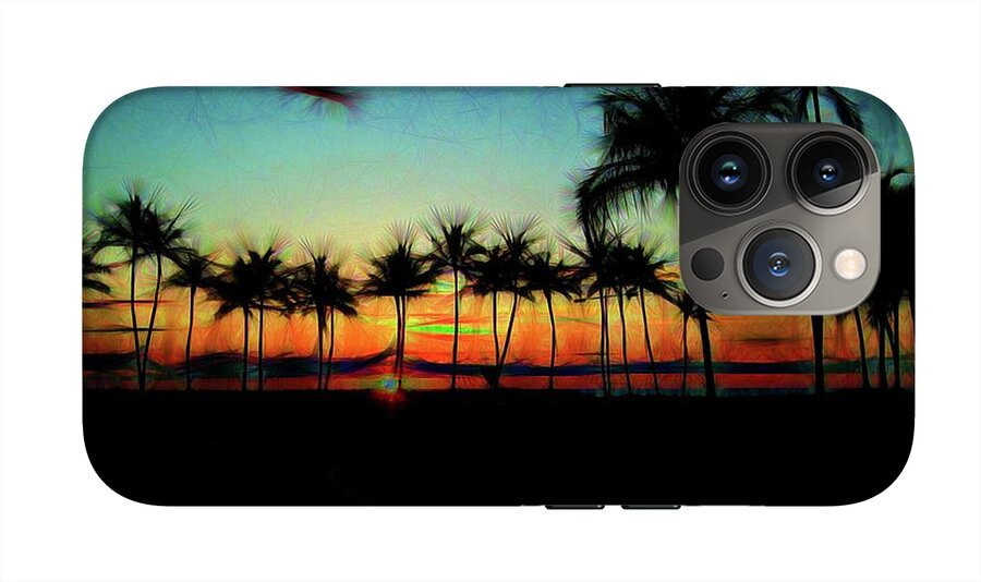 Sunset From The Car - Phone Case