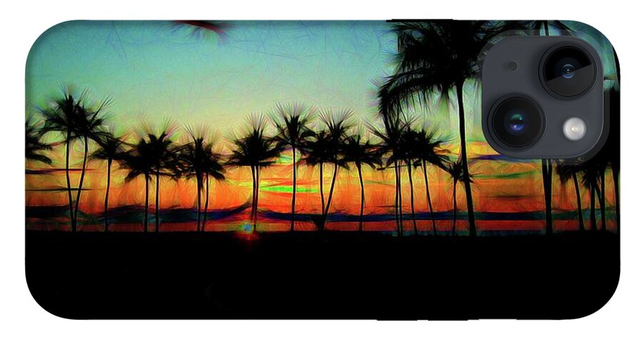 Sunset From The Car - Phone Case