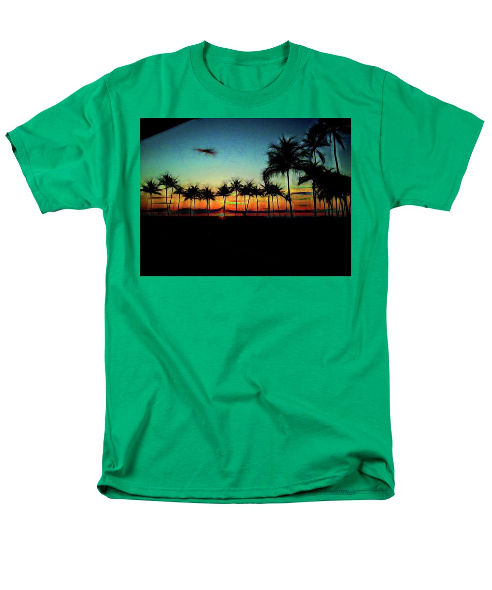 Sunset From The Car - Men's T-Shirt (Regular Fit)
