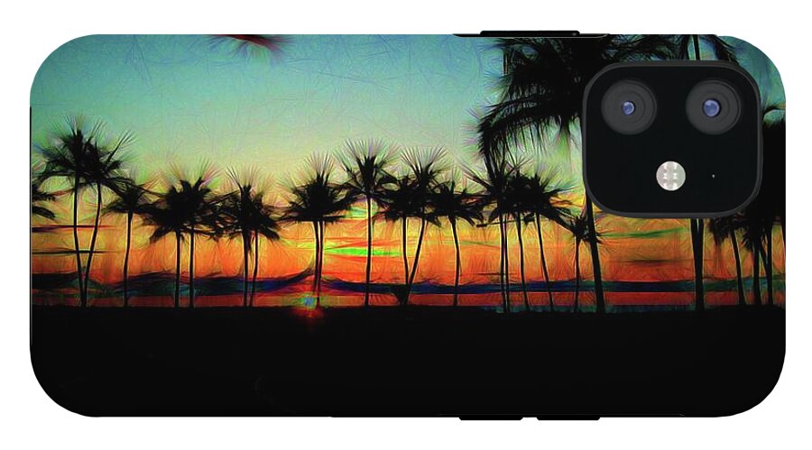 Sunset From The Car - Phone Case