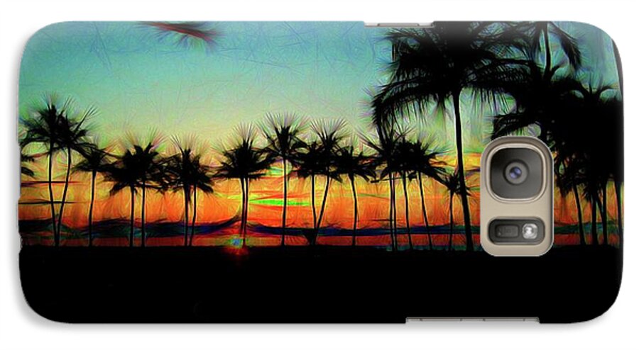 Sunset From The Car - Phone Case