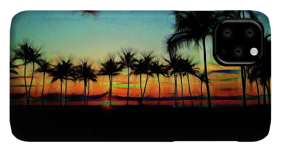 Sunset From The Car - Phone Case