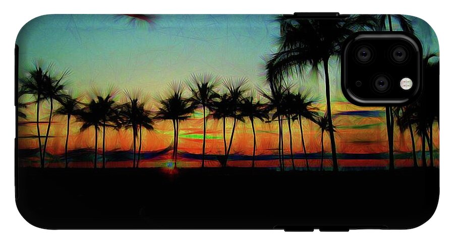 Sunset From The Car - Phone Case