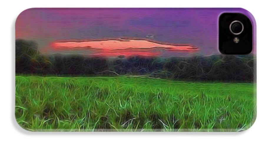 Sunset Over a Cornfield - Phone Case