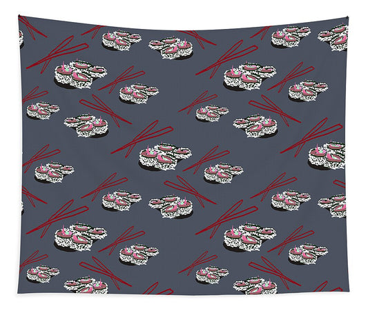 Sushi Pattern - Tapestry