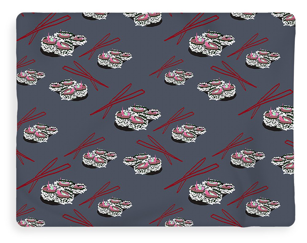 Sushi Pattern - Blanket