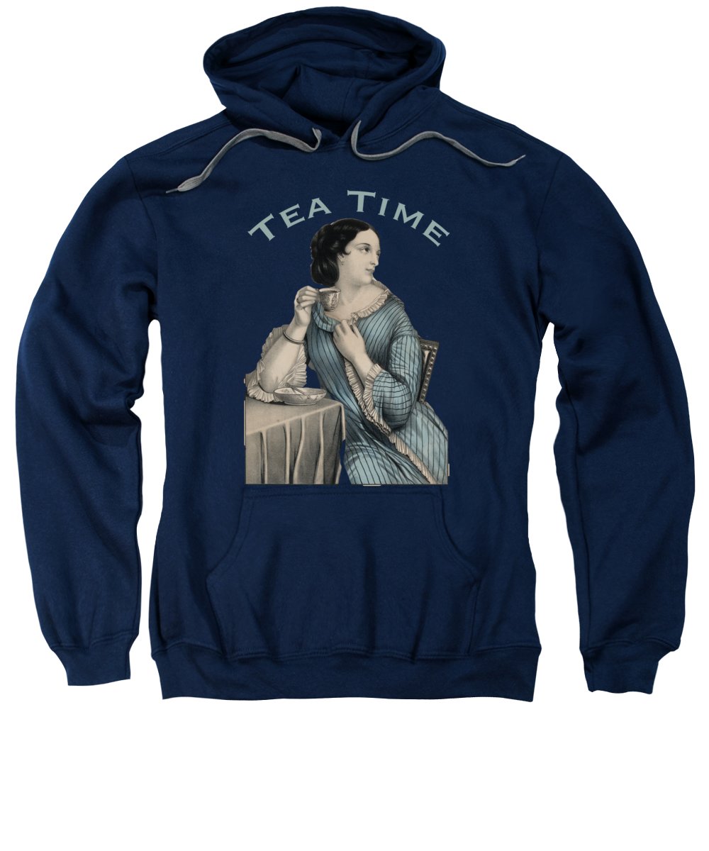 Tea Time Vintage Woman - Sweatshirt