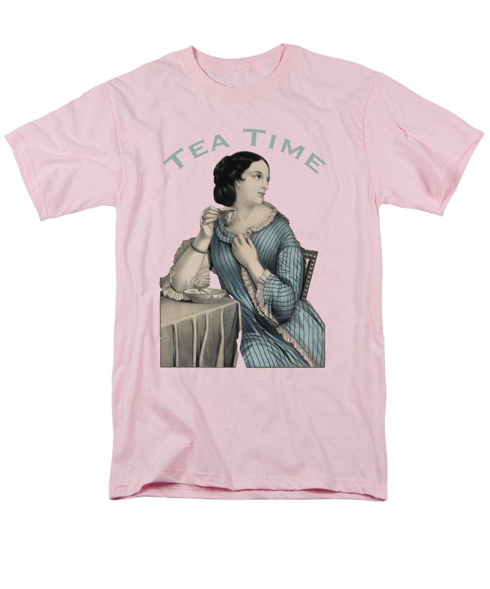 Tea Time Vintage Woman - Men's T-Shirt (Regular Fit)