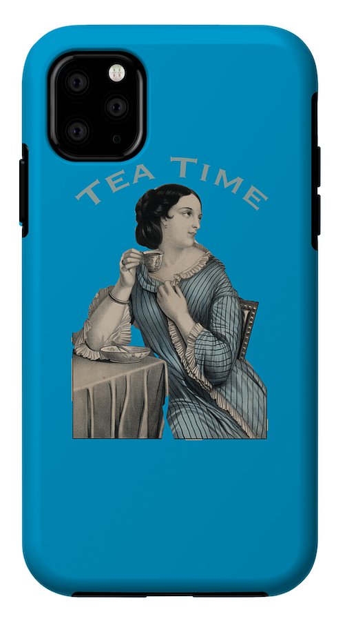 Tea Time Vintage Woman - Phone Case