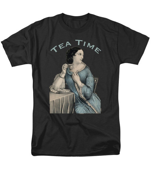 Tea Time Vintage Woman - Men's T-Shirt  (Regular Fit)