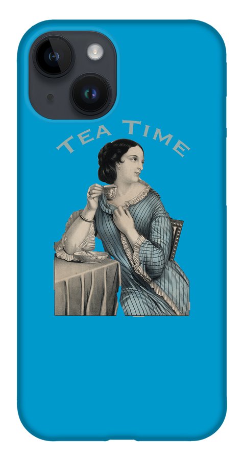 Tea Time Vintage Woman - Phone Case