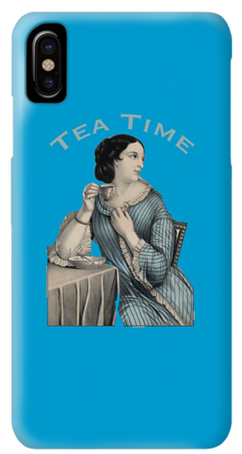Tea Time Vintage Woman - Phone Case