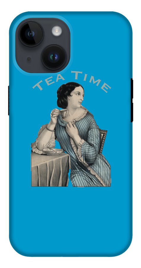 Tea Time Vintage Woman - Phone Case