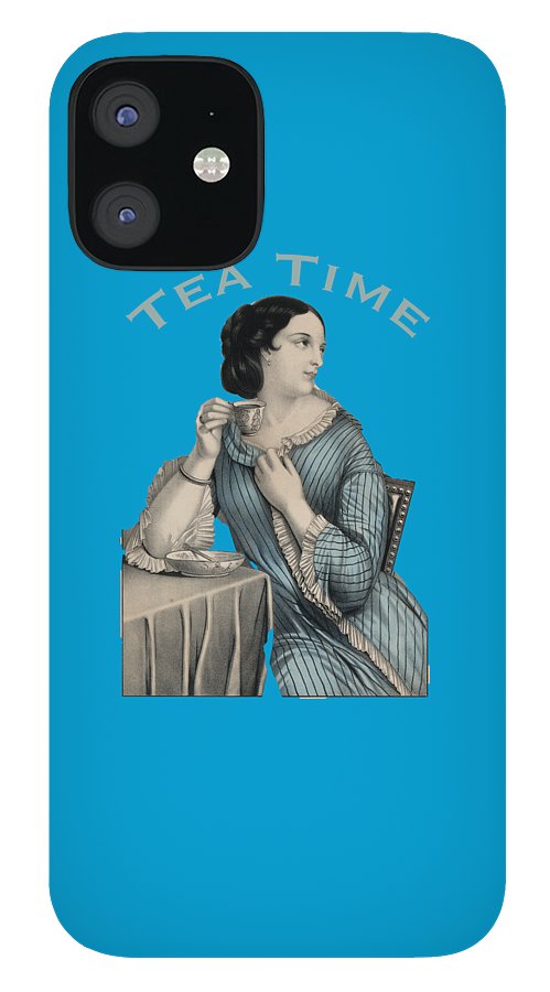 Tea Time Vintage Woman - Phone Case