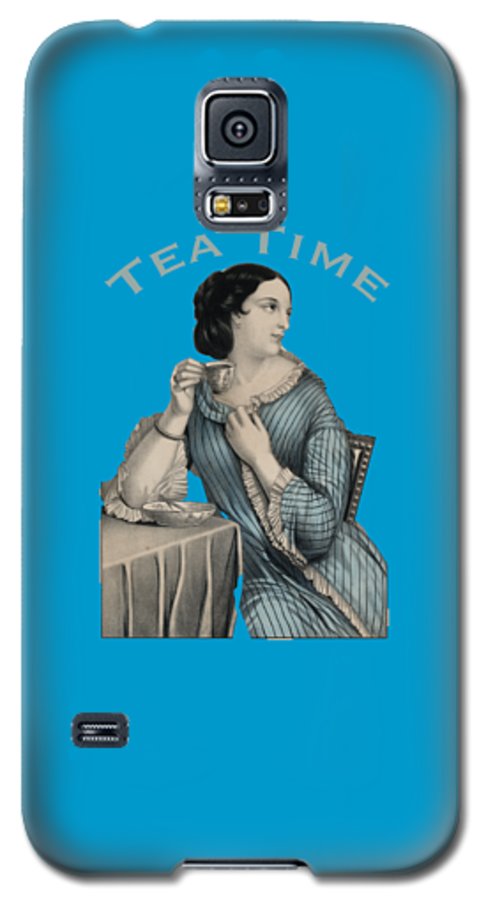 Tea Time Vintage Woman - Phone Case