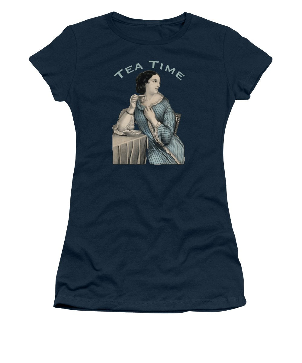Tea Time Vintage Woman - Women's T-Shirt