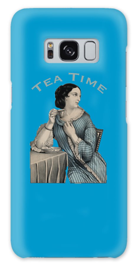 Tea Time Vintage Woman - Phone Case
