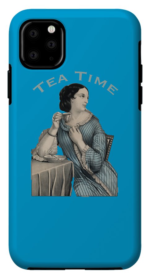 Tea Time Vintage Woman - Phone Case