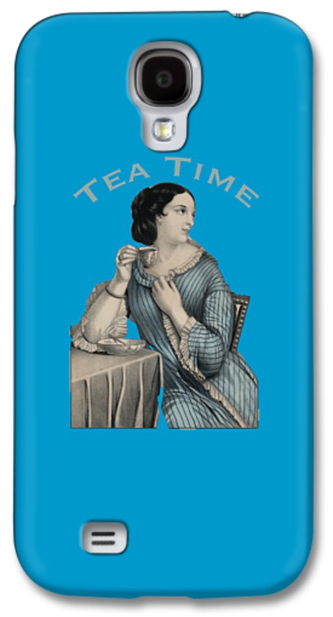 Tea Time Vintage Woman - Phone Case