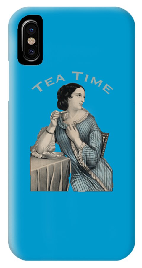 Tea Time Vintage Woman - Phone Case