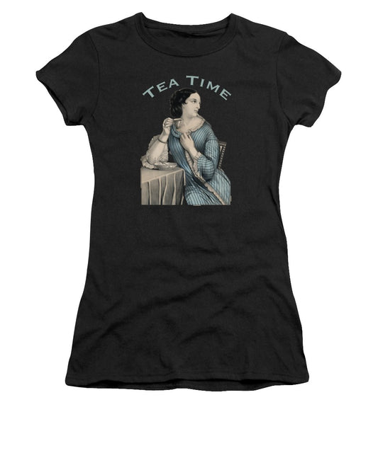 Tea Time Vintage Woman - Women's T-Shirt