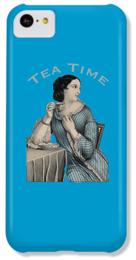 Tea Time Vintage Woman - Phone Case