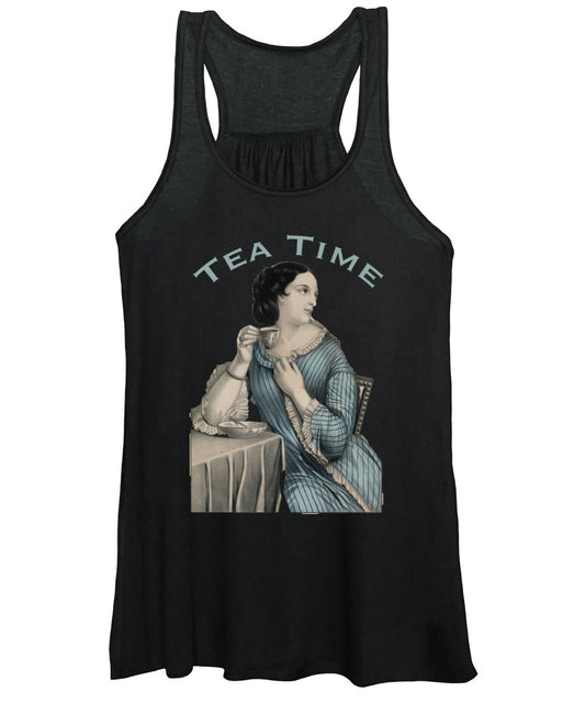 Tea Time Vintage Woman - Women's Tank Top