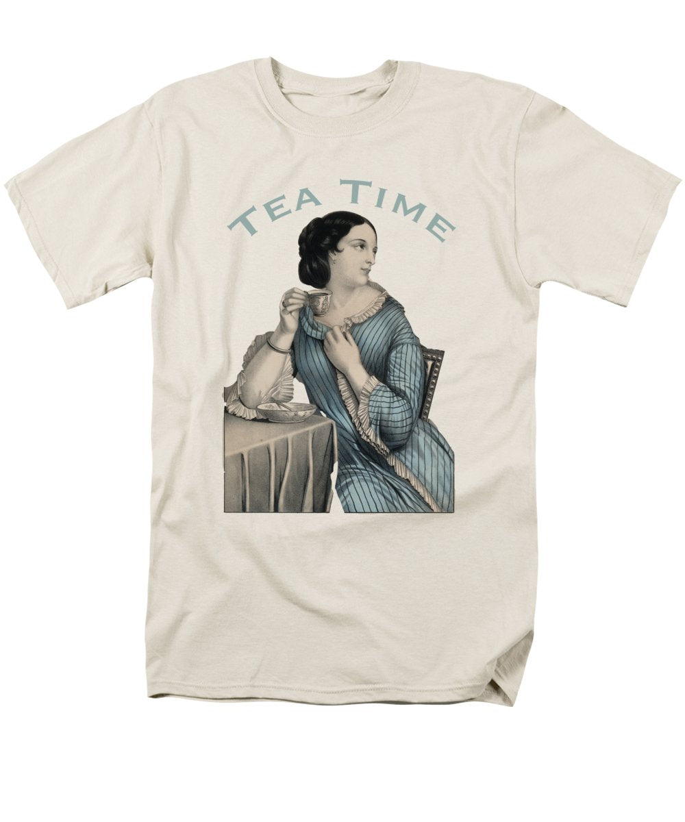 Tea Time Vintage Woman - Men's T-Shirt (Regular Fit)