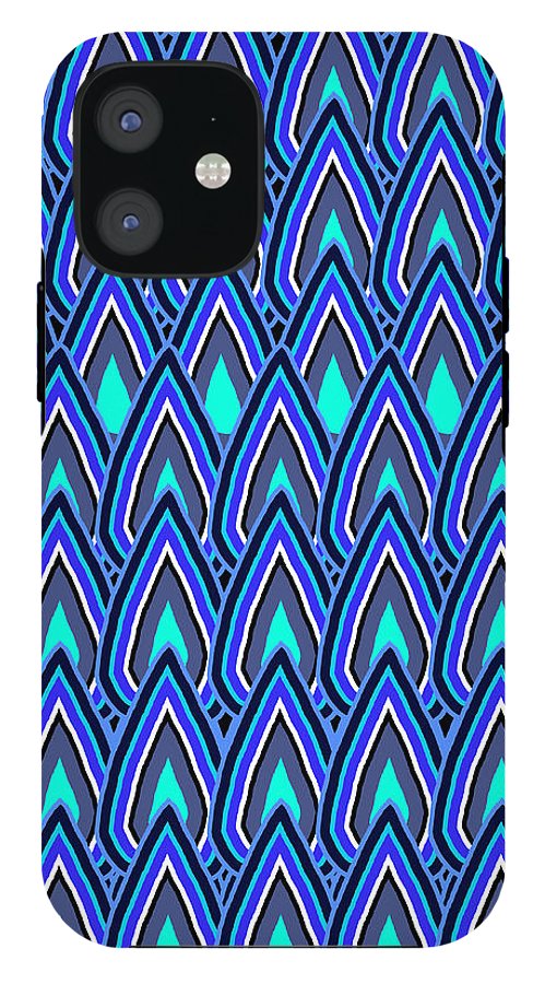 Teardrops In Blue - Phone Case