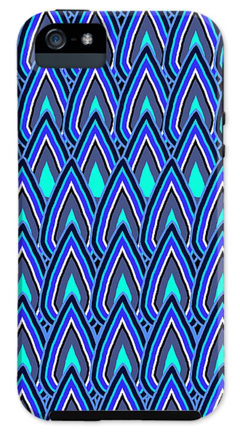 Teardrops In Blue - Phone Case