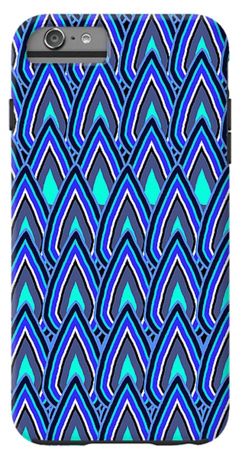 Teardrops In Blue - Phone Case