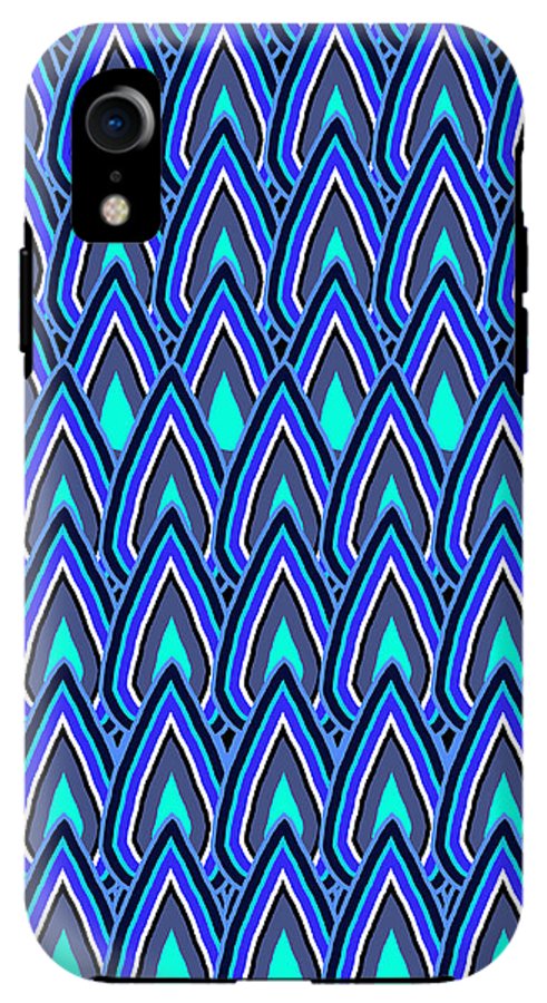 Teardrops In Blue - Phone Case