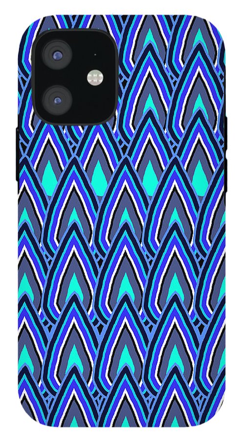 Teardrops In Blue - Phone Case