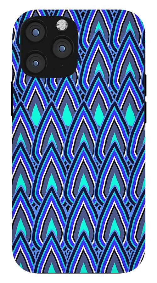Teardrops In Blue - Phone Case