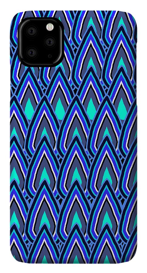Teardrops In Blue - Phone Case